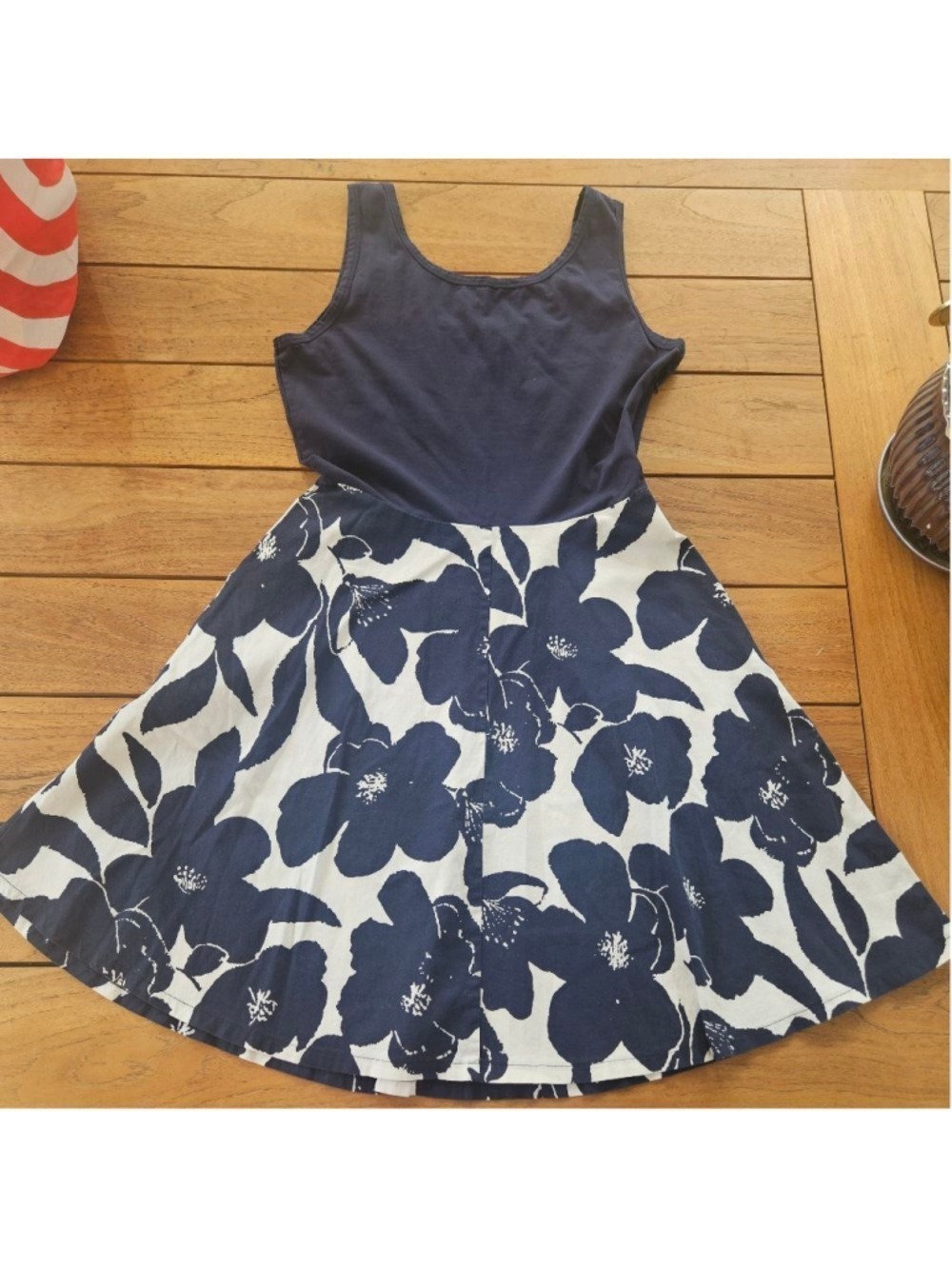 Kira Floral A-line Mini Dress Size L - Picture 2 of 5